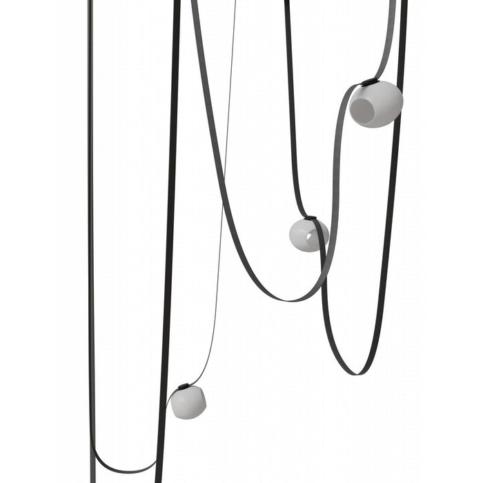 Avenue Lighting - HF7205-G301-BLK - LED Chandelier - Fremont - Black