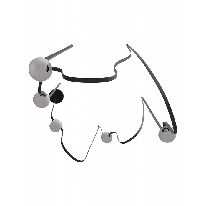 Avenue Lighting - HF7205-G301-BLK - LED Chandelier - Fremont - Black