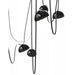 Avenue Lighting - HF7207-G102-BLK - LED Chandelier - Fremont - Black