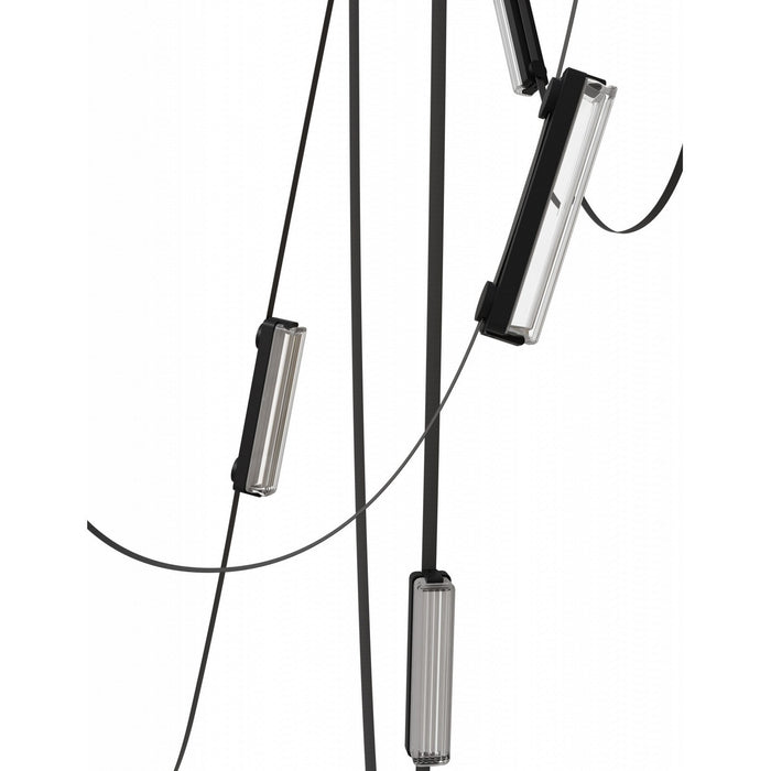 Avenue Lighting - HF7207-G400-BLK - LED Chandelier - Fremont - Black