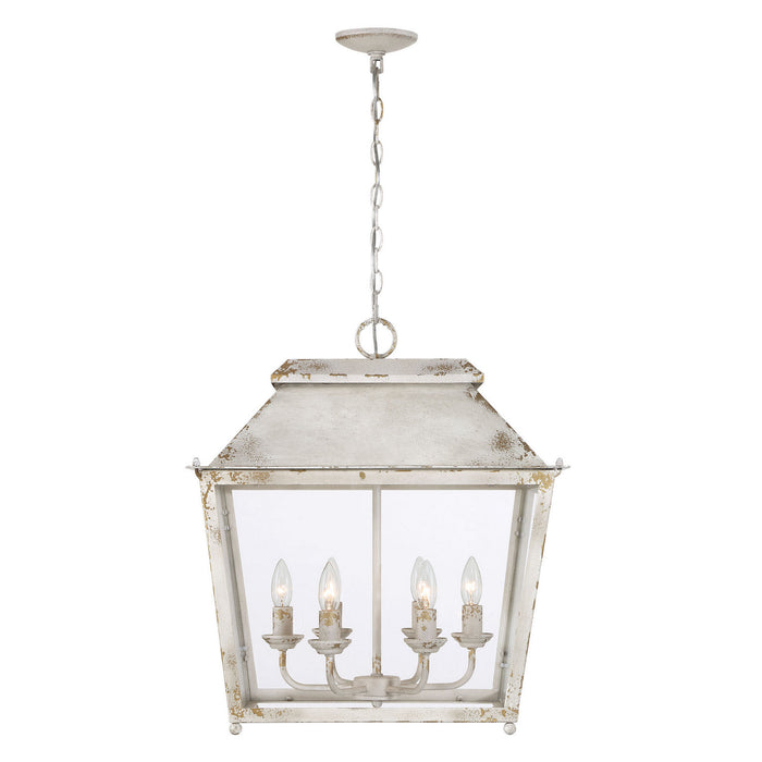 Golden - 0804-6P AI - Six Light Pendant - Abingdon - Antique Ivory