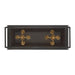 Golden - 0888-LP ABI - Eight Light Linear Pendant - Christoff - Antique Black Iron