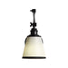 Golden - 2351-A1W BLK-BLK - One Light Wall Sconce - Equinox - Matte Black