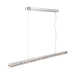 Golden - 3726-LP64 PN-CY - LED Linear Pendant - Crystallo - Polished Nickel