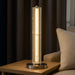Golden - 3726-TL18 PN-CY - LED Table Lamp - Crystallo - Polished Nickel