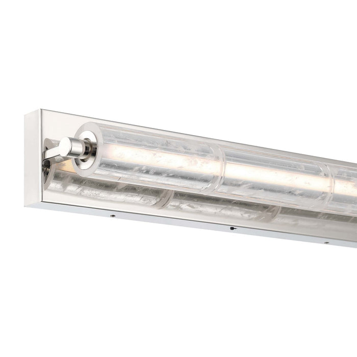 Golden - 3726-WSC27 PN-CY - LED Wall Sconce - Crystallo - Polished Nickel