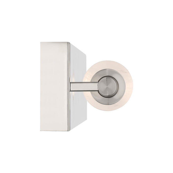 Golden - 3726-WSC27 PN-CY - LED Wall Sconce - Crystallo - Polished Nickel