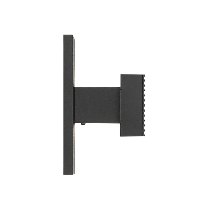 Golden - 8432-OWL18 TBK - LED Outdoor Wall Mount - Enso - Textured Black