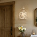 Golden - 0885-2W AI - Two Light Wall Sconce - Laurent - Antique Ivory