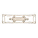 Golden - 0885-LP AI - Six Light Linear Pendant - Laurent - Antique Ivory
