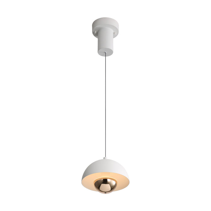 Golden - 1816-1S SNW-CPR - LED Pendant - Vintra - Sand White