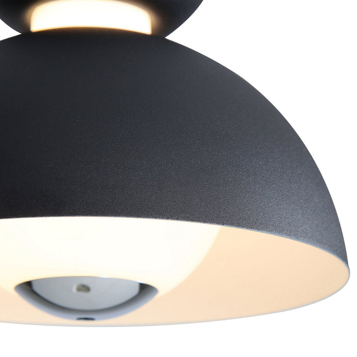 Golden - 1816-2S SNB-CH - LED Pendant - Vintra - Sand Black
