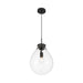 Golden - 2088-12P BLK-CLR - One Light Pendant - Drop - Matte Black