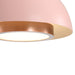 Golden - 3632-12 DRS-ACR - LED Pendant - Solsken - Dusty Rose