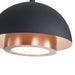 Golden - 3632-7 SNB-ACR - LED Pendant - Solsken - Sand Black