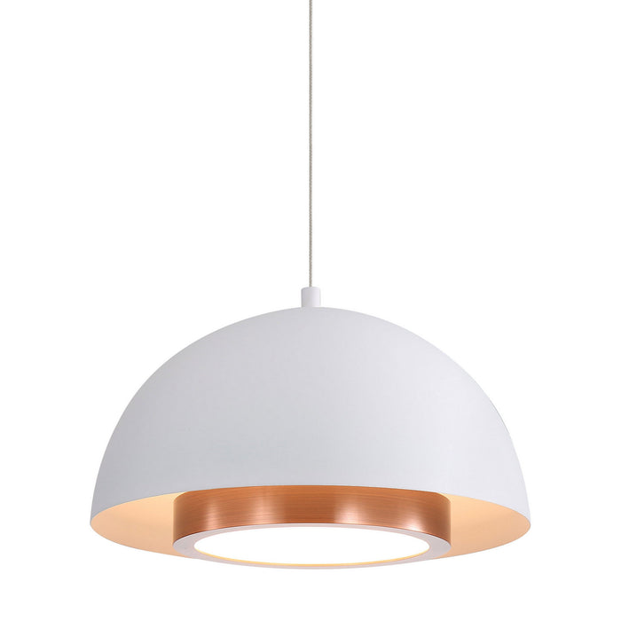 Golden - 3632-7 SNW-ACR - LED Pendant - Solsken - Sand White