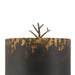 Golden - 4500-WSC ABI - Two Light Wall Sconce - Arboreal - Antique Black Iron