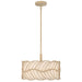 Golden - 4501-3P AM - Three Light Pendant - Simbolo - Almond