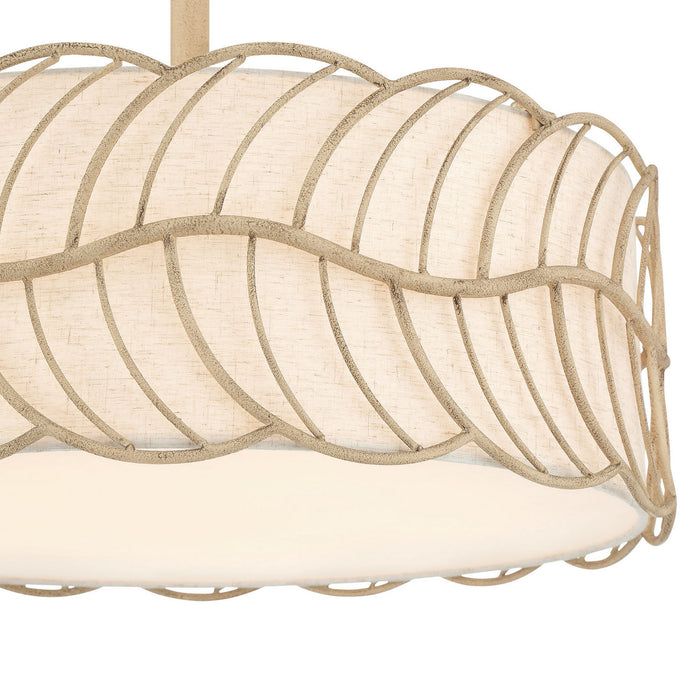 Golden - 4501-5P AM - Five Light Pendant - Simbolo - Almond