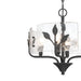 Golden - 4503-4P NB-HWG - Four Light Pendant - Bloem - Natural Black