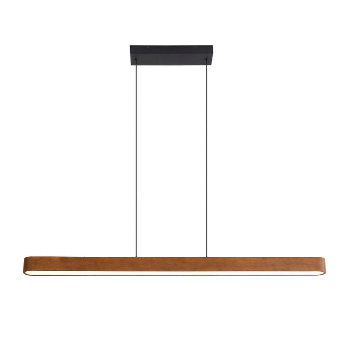 Golden - 4962-48 WA - LED Pendant - Silva - Walnut