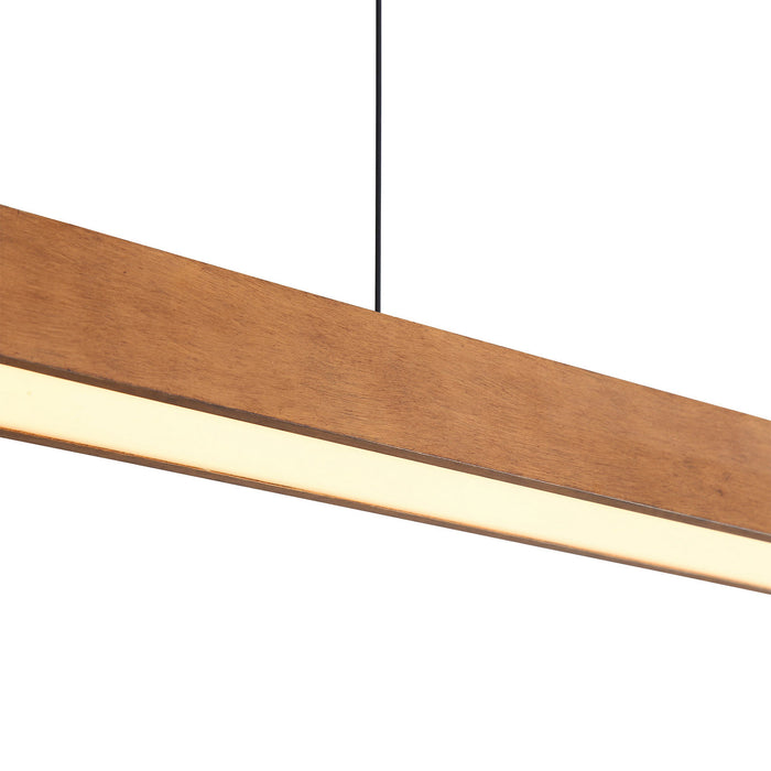Golden - 4962-48 WA - LED Pendant - Silva - Walnut