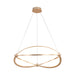 Golden - 7916-24 AGL - LED Chandelier - Spirale - Anodized Gold