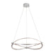 Golden - 7916-24 SNC - LED Chandelier - Spirale - Satin Nickel