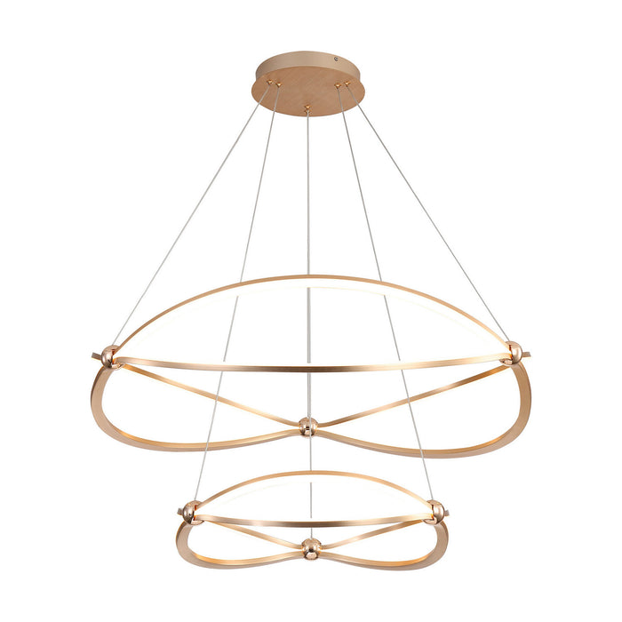 Golden - 7916-32-19 AGL - LED Chandelier - Spirale - Anodized Gold