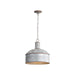 Golden - 8801-M1L AGV-GV - One Light Mini Pendant - Tinsmith - Aged Galvanized Steel
