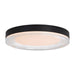 Golden - 9518-16 SNB-CLR - LED Flush Mount - Ondulada - Sand Black