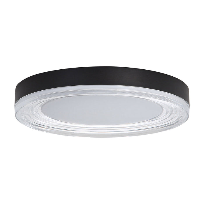 Golden - 9518-16 SNB-CLR - LED Flush Mount - Ondulada - Sand Black