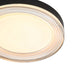 Golden - 9518-16 SNB-SMK - LED Flush Mount - Ondulada - Sand Black