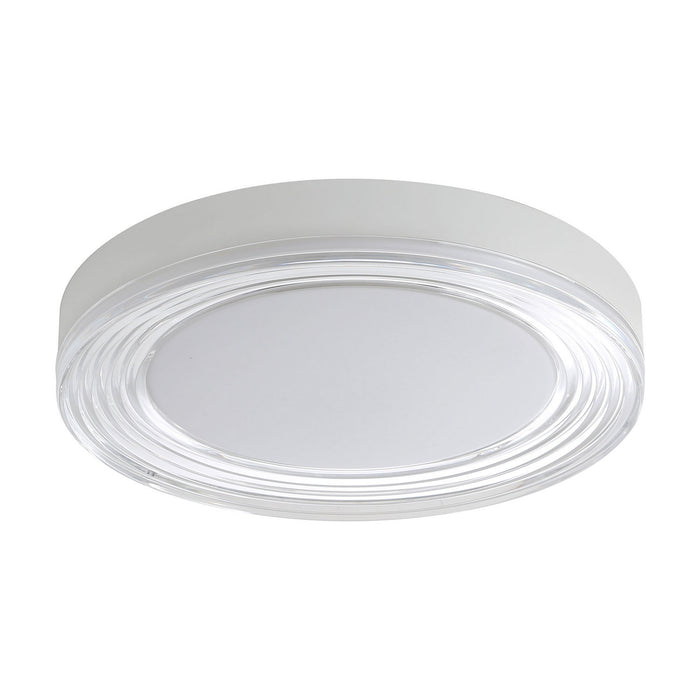 Golden - 9518-16 SNW-CLR - LED Flush Mount - Ondulada - Sand White