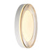 Golden - 9518-16 SNW-SMK - LED Flush Mount - Ondulada - Sand White