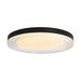 Golden - 9518-20 SNB-CLR - LED Flush Mount - Ondulada - Sand Black