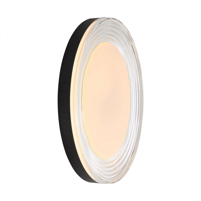 Golden - 9518-20 SNB-CLR - LED Flush Mount - Ondulada - Sand Black