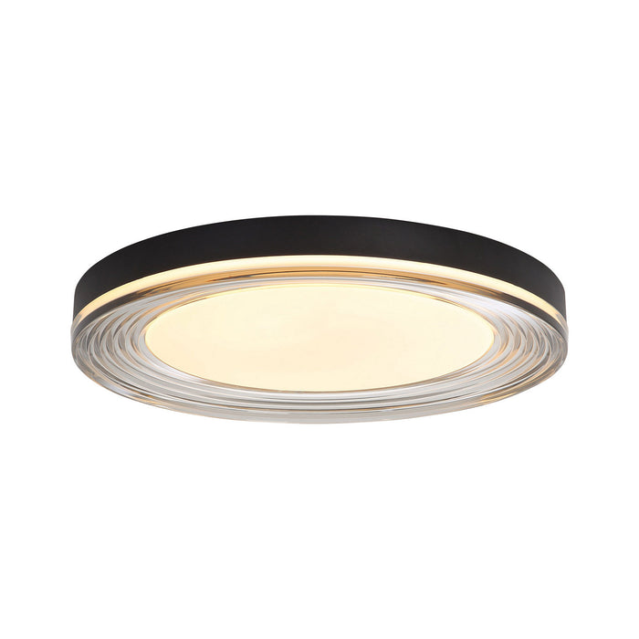 Golden - 9518-20 SNB-SMK - LED Flush Mount - Ondulada - Sand Black
