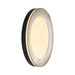 Golden - 9518-20 SNB-SMK - LED Flush Mount - Ondulada - Sand Black