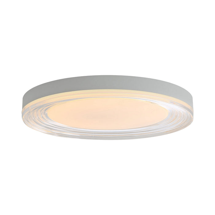 Golden - 9518-20 SNW-CLR - LED Flush Mount - Ondulada - Sand White