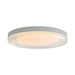 Golden - 9518-20 SNW-CLR - LED Flush Mount - Ondulada - Sand White