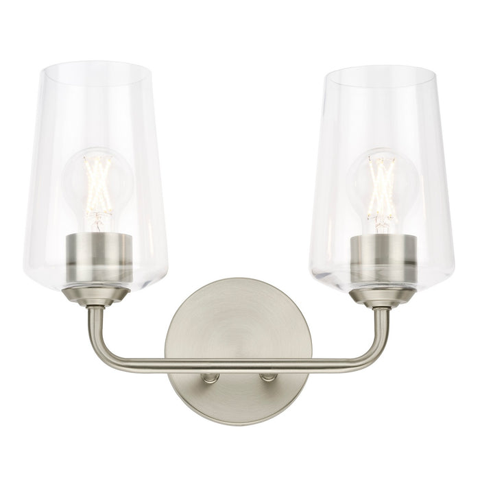 Progress Lighting - P300540-009 - Two Light Bath & Vanity - Celino - Brushed Nickel