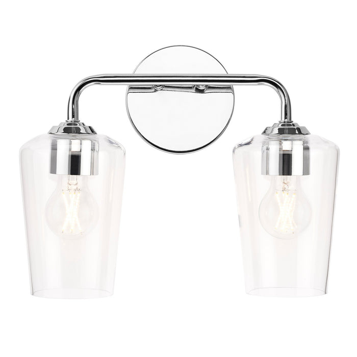 Progress Lighting - P300540-015 - Two Light Bath & Vanity - Celino - Polished Chrome