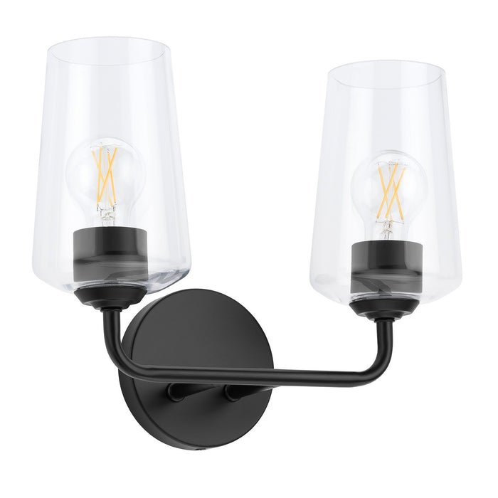 Progress Lighting - P300540-031 - Two Light Bath & Vanity - Celino - Black