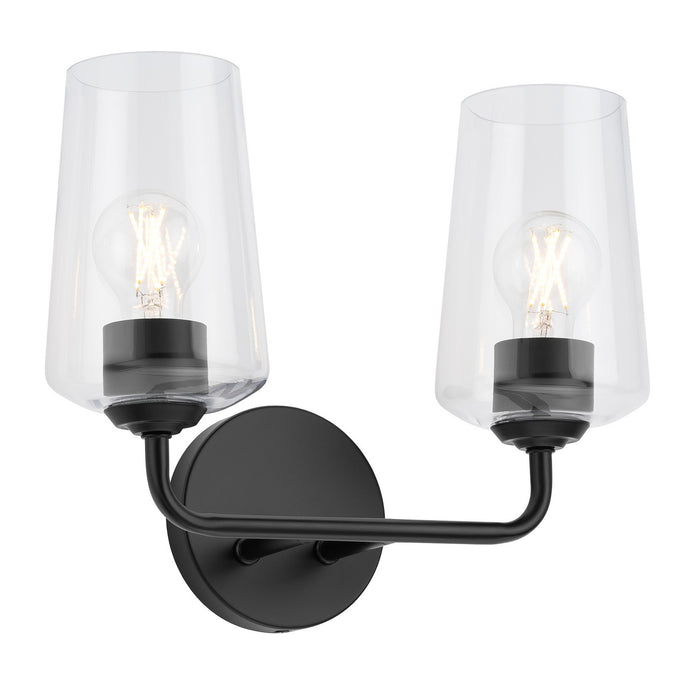 Progress Lighting - P300540-031 - Two Light Bath & Vanity - Celino - Black