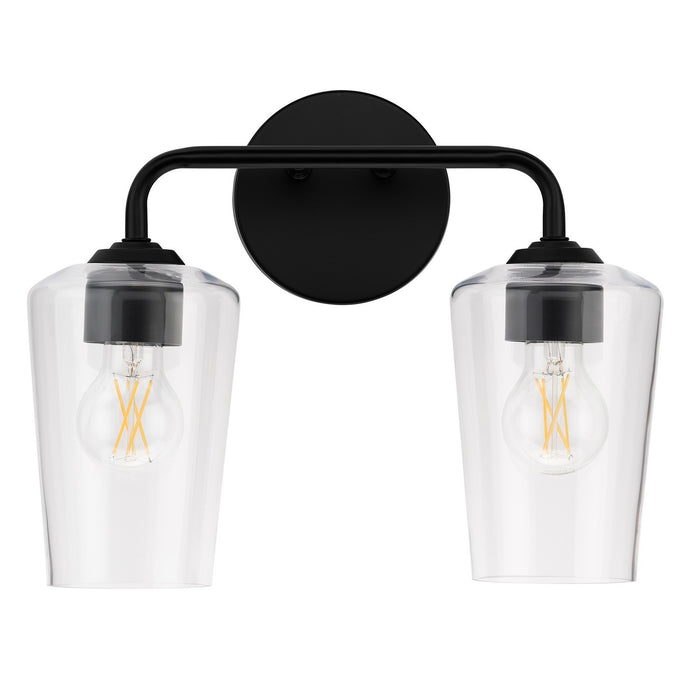 Progress Lighting - P300540-031 - Two Light Bath & Vanity - Celino - Black