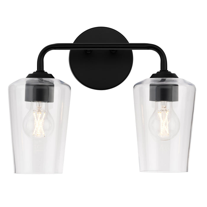 Progress Lighting - P300540-031 - Two Light Bath & Vanity - Celino - Black