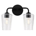 Progress Lighting - P300540-031 - Two Light Bath & Vanity - Celino - Black