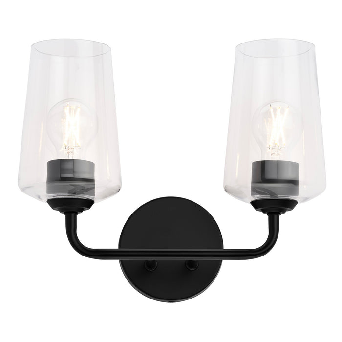 Progress Lighting - P300540-031 - Two Light Bath & Vanity - Celino - Black