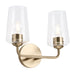 Progress Lighting - P300540-177 - Two Light Bath & Vanity - Celino - Champagne Bronze